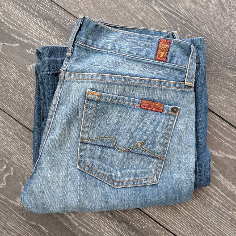 7 for All Mankind Dojo Wide Leg Jeans
